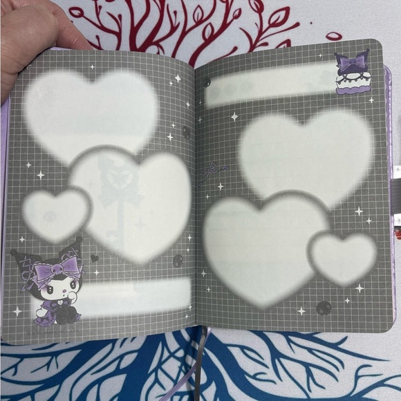 Sanrio Lolita Kuromi A6 Planner - Purple and Black - Picture 7 of 8